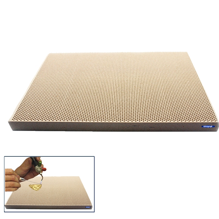 HARD CERAMIC SOLDERING BLOCKS Perforated - Large, Soldering Boards